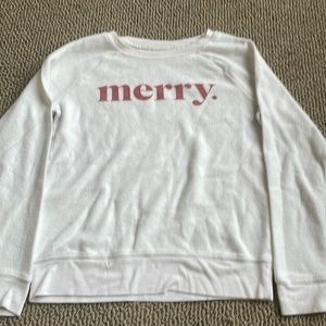 Grayson/Threads Sleepwear Merry Sweatshirt